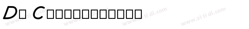 Dr Carbferd字体转换